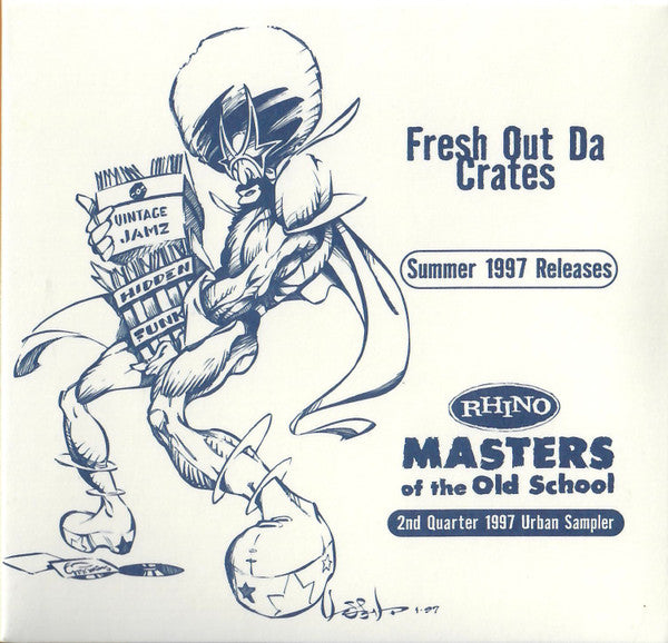 Various : Rhino Masters Of The Old School (2nd Quarter 1997 Urban Sampler) (CD, Comp, Promo, Smplr)