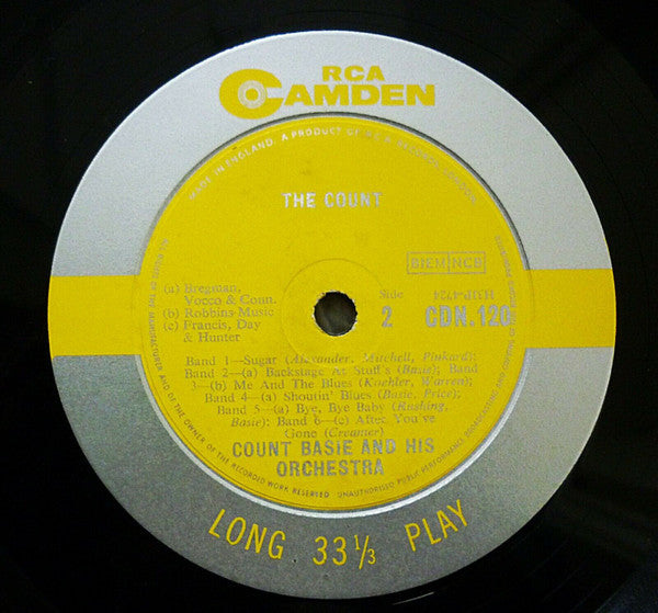 Count Basie : The Count (LP, Mono)