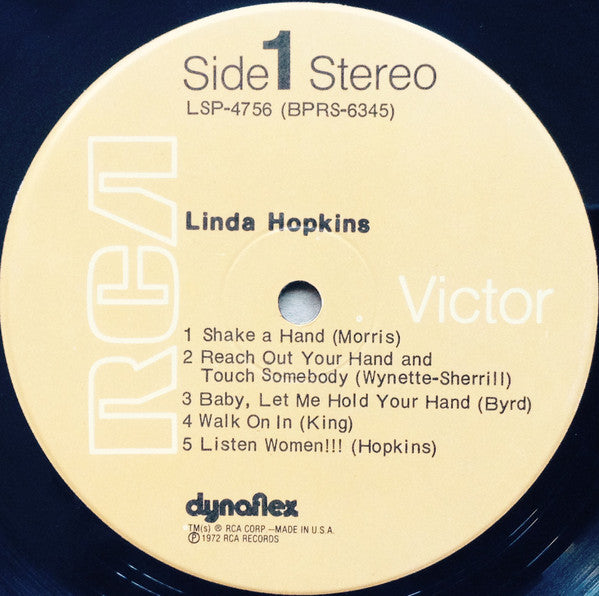 Linda Hopkins : Linda Hopkins (LP, Album)