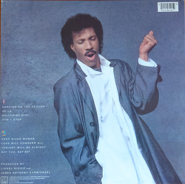 Lionel Richie : Dancing On The Ceiling (LP, Album)