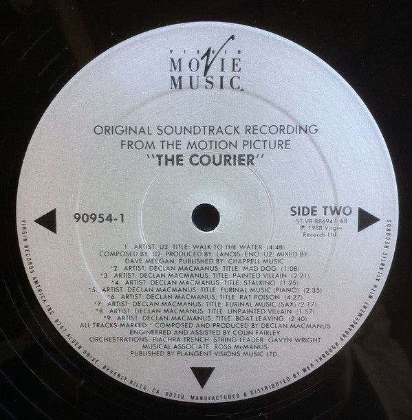 Various : The Courier (Original Motion Picture Soundtrack) (LP, Comp, AR )