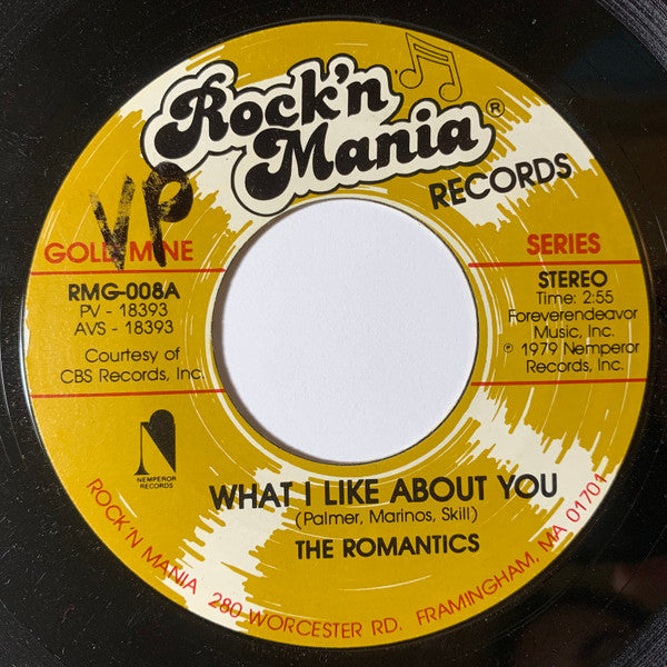 Romantics* : What I Like About You (7", Single)