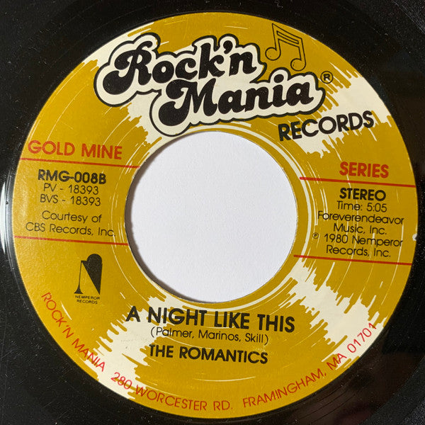 Romantics* : What I Like About You (7", Single)