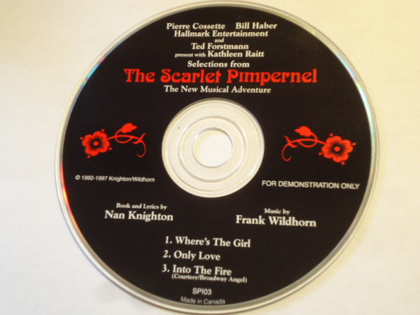 Frank Wildhorn : Selections From The Scarlet Pimpernel (CD, EP, Promo, Smplr)