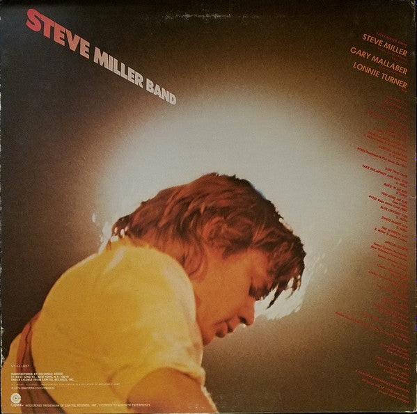 Steve Miller Band : Fly Like An Eagle (LP, Album, Club, Col)
