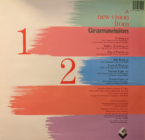 Various : A New Vision From Gramavision (LP, Comp)