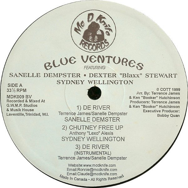 Blue Ventures : De River (12")