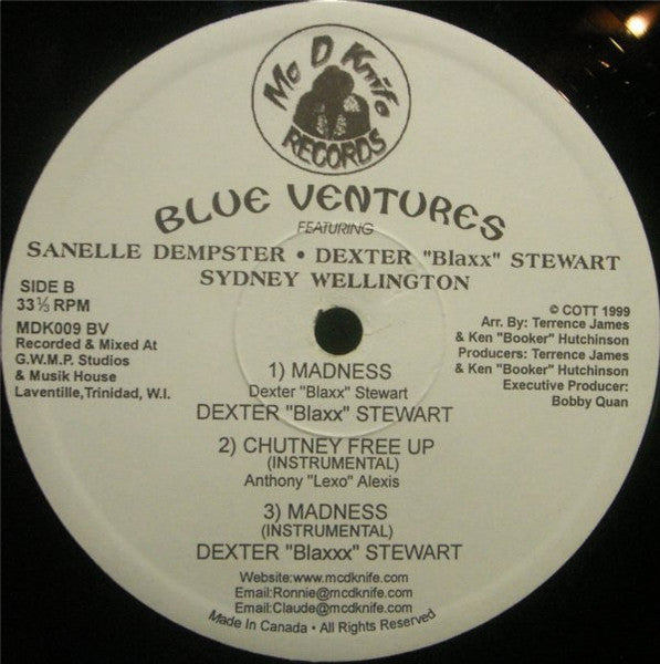 Blue Ventures : De River (12")