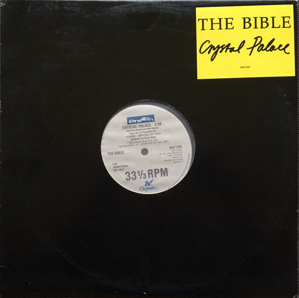 The Bible : Crystal Palace (12", Promo)