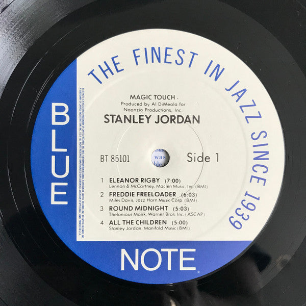 Stanley Jordan : Magic Touch (LP, Album, All)