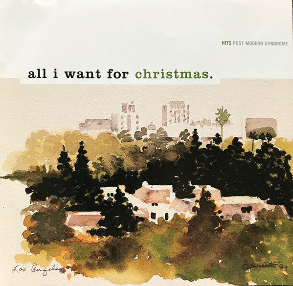 Various : All I Want For Christmas. (CD, Comp, Promo)