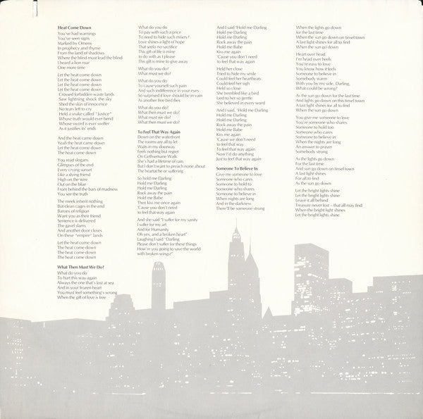 David Knopfler : Lips Against The Steel (LP, Album)