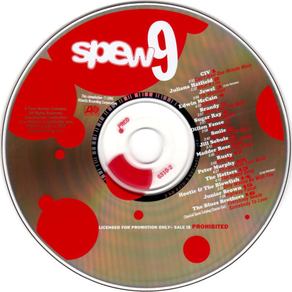 Various : Spew 9 (CD, Comp, Promo)