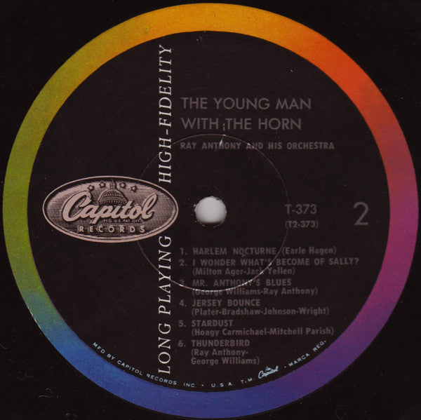 Ray Anthony : The Young Man With The Horn (LP, Comp)