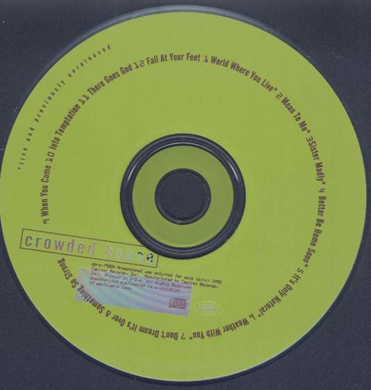 Crowded House : Locked Out (CD, Single, Promo + CD, Comp, Promo)
