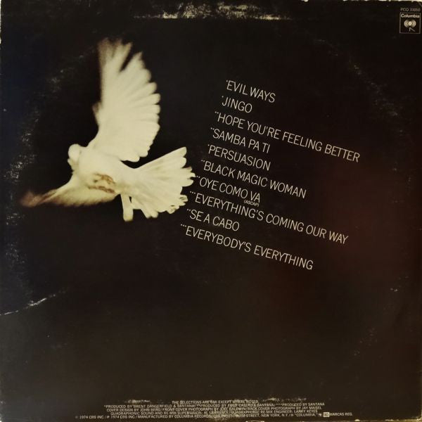 Santana : Santana's Greatest Hits (LP, Comp, Quad)