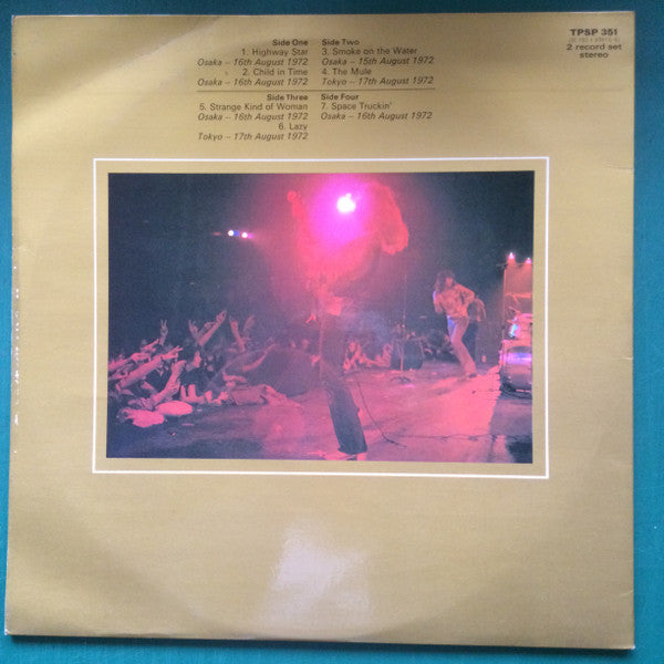 Deep Purple : Made In Japan (2xLP, Album)