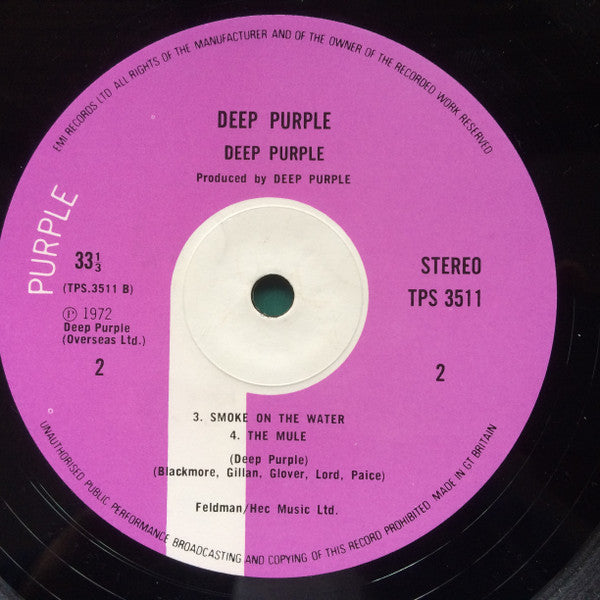 Deep Purple : Made In Japan (2xLP, Album)