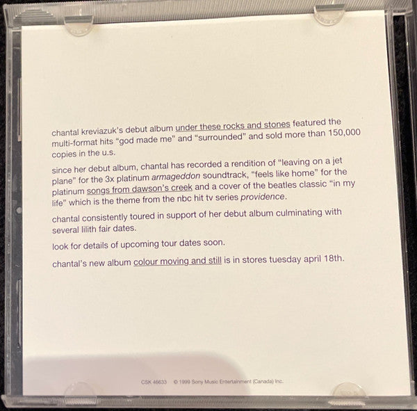 Chantal Kreviazuk : Before You (CD, Single, Promo)