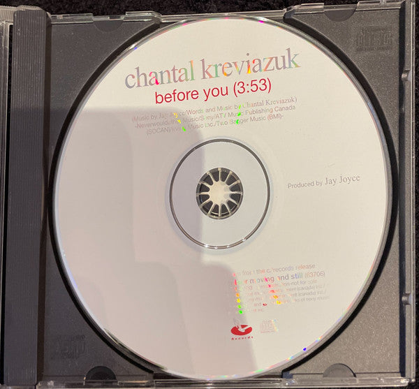 Chantal Kreviazuk : Before You (CD, Single, Promo)