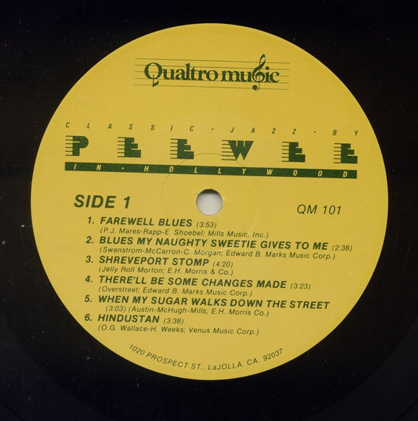 Pee Wee* : In Hollywood (LP)