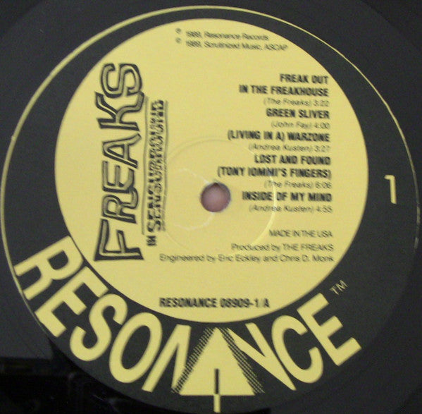 Freaks (12) : In Sensurround (LP, Album)