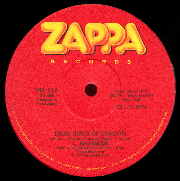 Shankar : Dead Girls Of London (12", Promo)