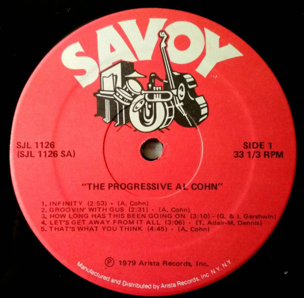 Al Cohn : The Progressive Al Cohn (LP, Album, RE)