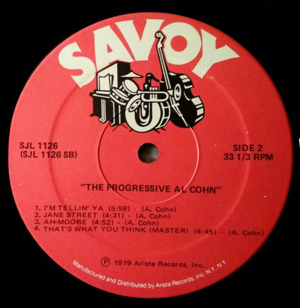 Al Cohn : The Progressive Al Cohn (LP, Album, RE)