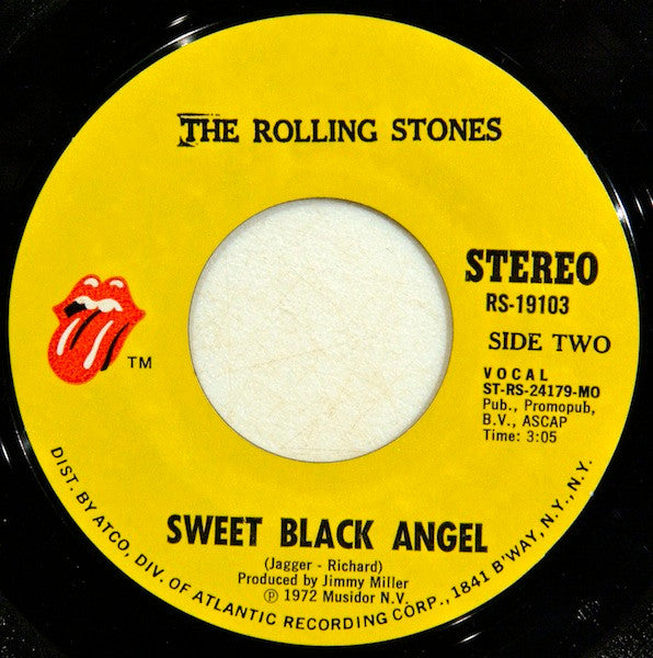 The Rolling Stones : Tumbling Dice (7", Single, Mono, Styrene)
