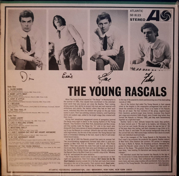 The Young Rascals : The Young Rascals (LP, Album)