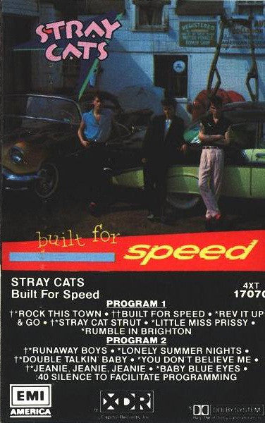 Stray Cats : Built For Speed (Cass, Album, Comp, Dol)