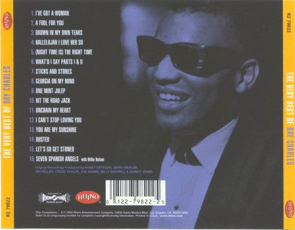 Ray Charles : The Very Best Of Ray Charles (CD, Comp, RM)