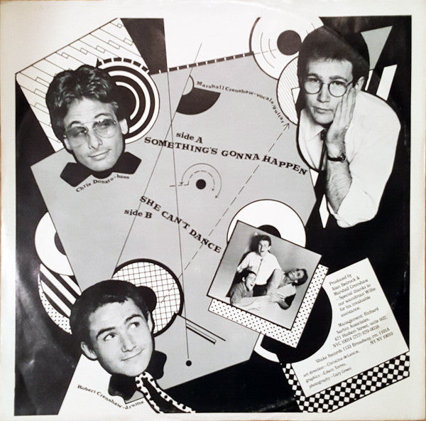 Marshall Crenshaw : Something's Gonna Happen / She Can't Dance (12", Single)