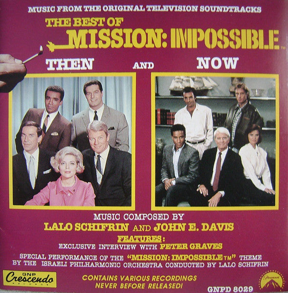 Lalo Schifrin And John Davis (5) : The Best Of Mission: Impossible - Then And Now (CD, Comp)