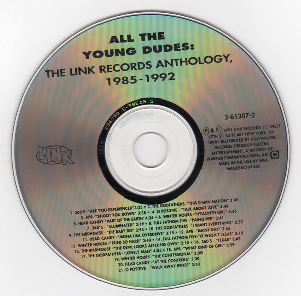 Various : All The Young Dudes: The Link Anthology, 1985 - 1992 (CD, Comp)