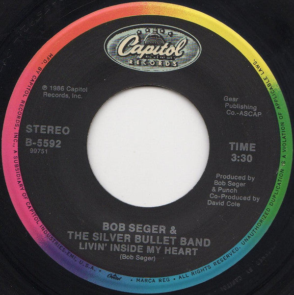 Bob Seger And The Silver Bullet Band : Like A Rock (7", Single, Spe)