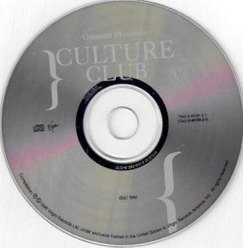 Culture Club : VH1 Storytellers / Greatest Moments (CD, Album + CD, Comp)