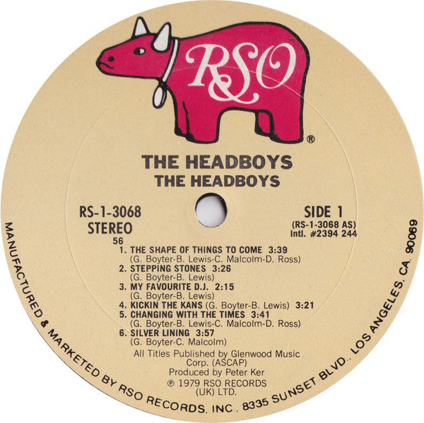 The Headboys : The Headboys (LP, Album, Pit)