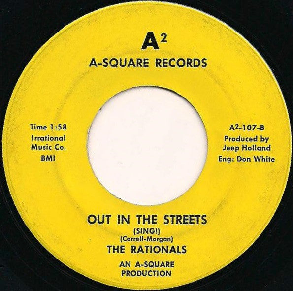 The Rationals : I Need You (7")