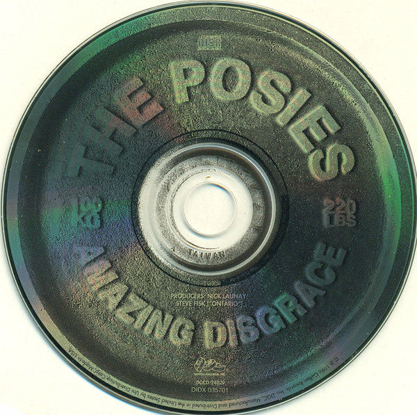 The Posies : Amazing Disgrace (CD, Album)