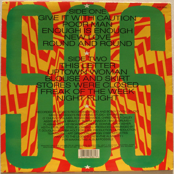 Gregory Isaacs : State Of Shock (LP, Album)