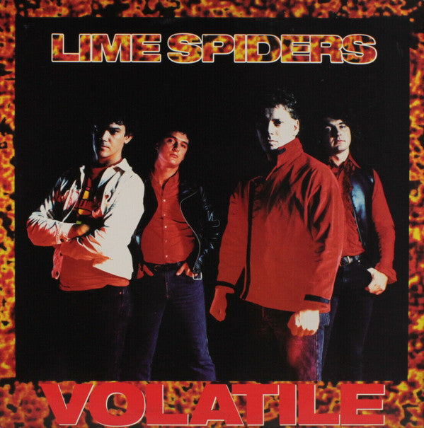 The Lime Spiders : Volatile (LP, Album)