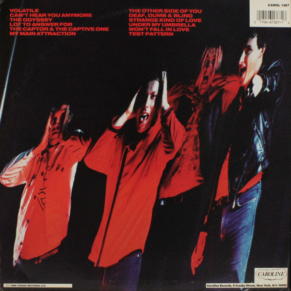 The Lime Spiders : Volatile (LP, Album)