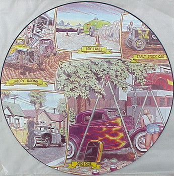Robert Williams (15), Various : Chrome, Smoke & Fire - A Compilation Of Hot Rod Music By Robt. Williams (2xLP, Comp, Pic)