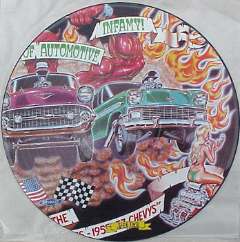 Robert Williams (15), Various : Chrome, Smoke & Fire - A Compilation Of Hot Rod Music By Robt. Williams (2xLP, Comp, Pic)