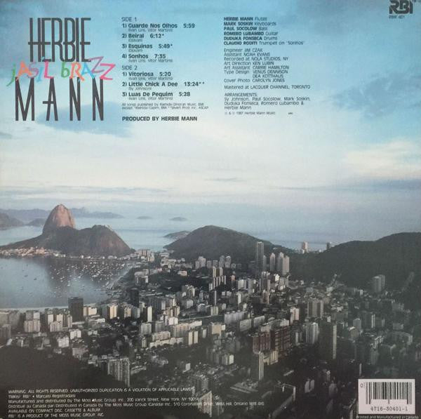 Herbie Mann : Jasil Brazz (LP, Album)