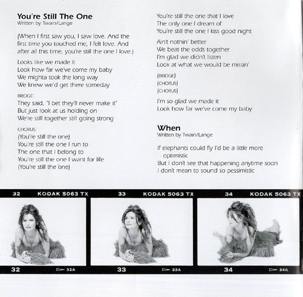 Shania Twain : Come On Over (CD, Album)