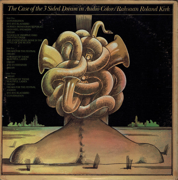 Roland Kirk : The Case Of The 3 Sided Dream In Audio Color (2xLP, Album, PR)