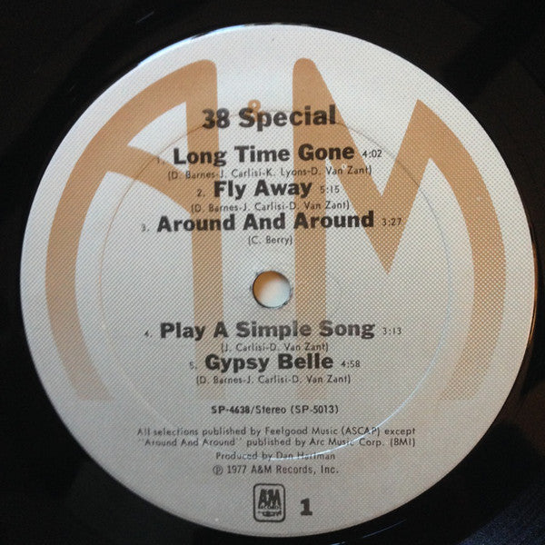 38 Special (2) : 38 Special (LP, Album)